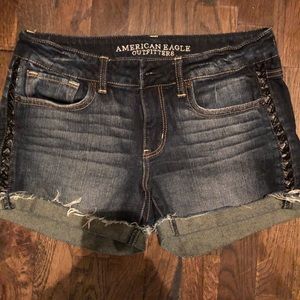 American eagle denim shorts